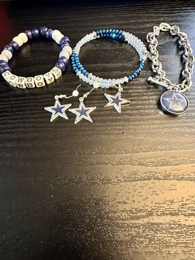 Dallas Cowboys jewelry set
